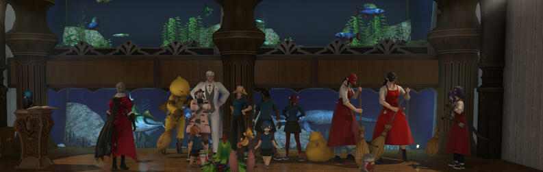 Our friends at the Aquarium